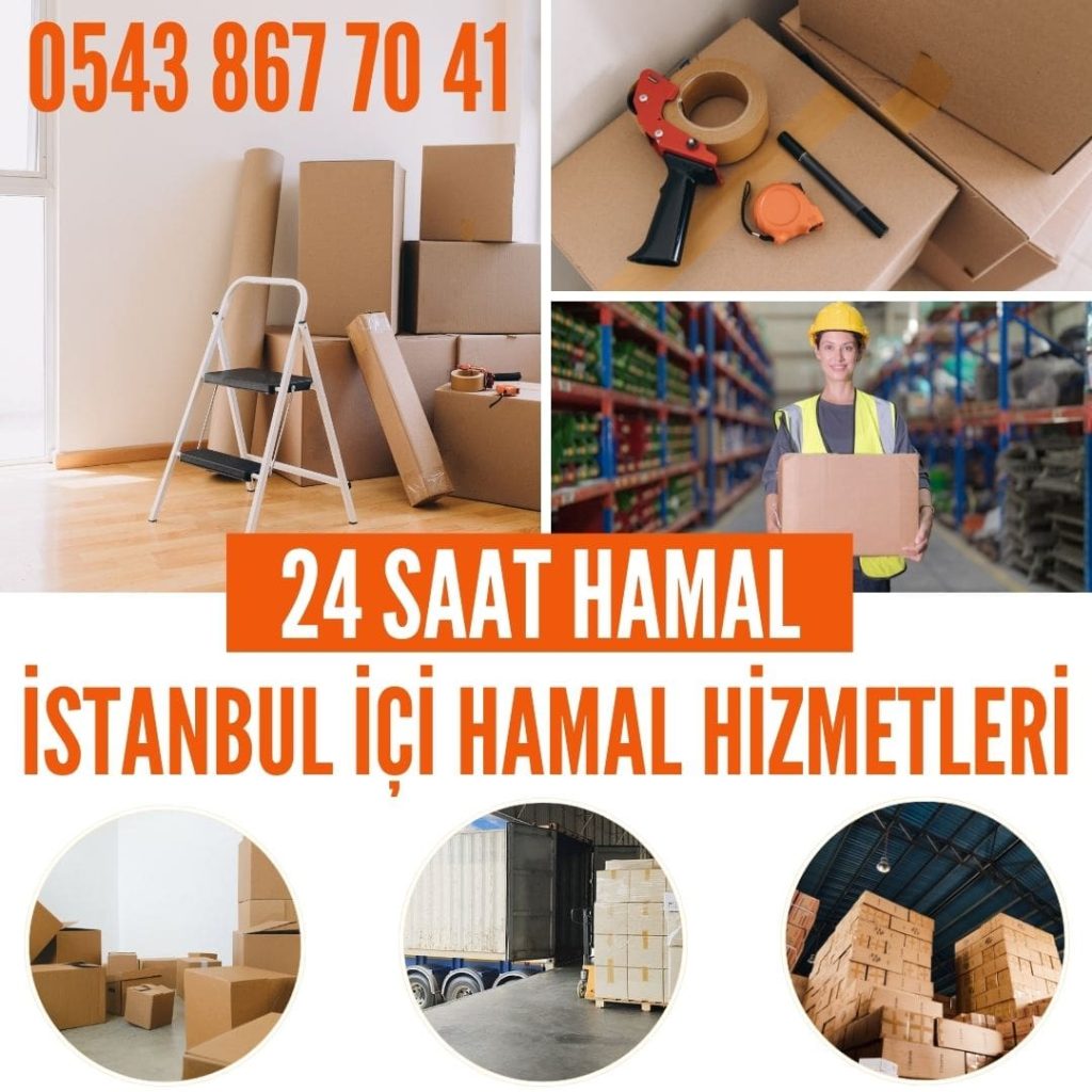 İstanbul içi günlük hamal hizmetleri